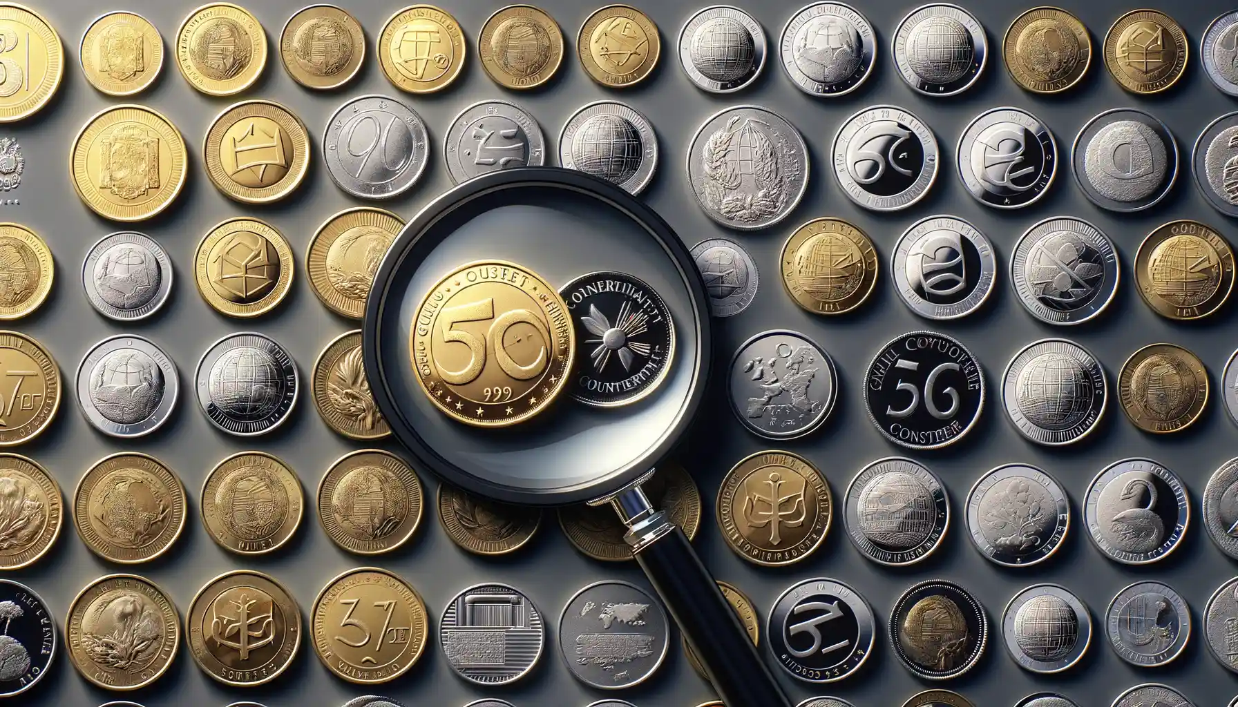 Key Characteristics of Genuine Coins vs. Counterfeits