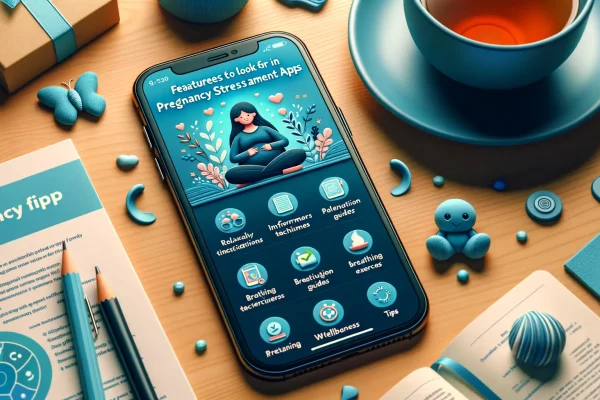 Features to Look for in Pregnancy Stress Management Apps