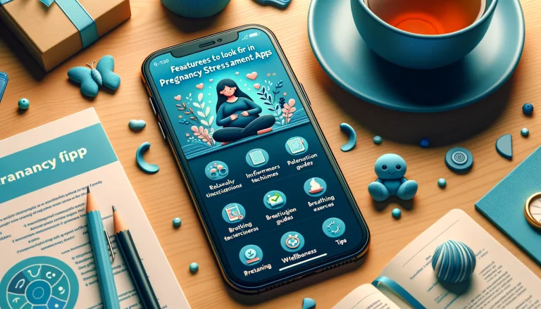 Features to Look for in Pregnancy Stress Management Apps