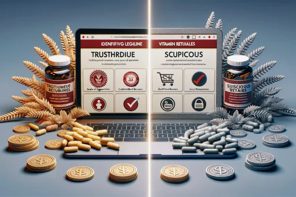Tips to Identify Legitimate Online Vitamin Retailers